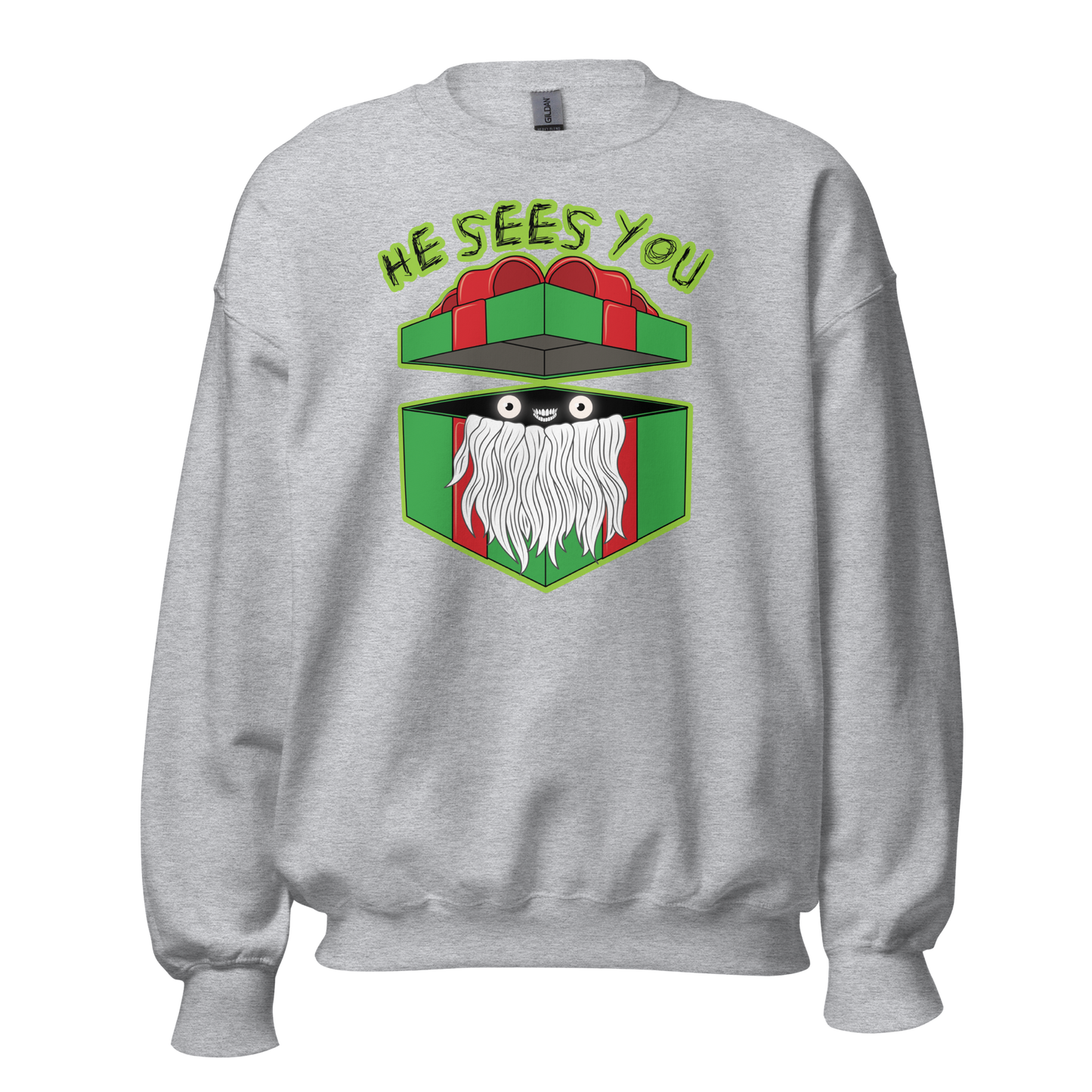 He Sees You Crew Neck
