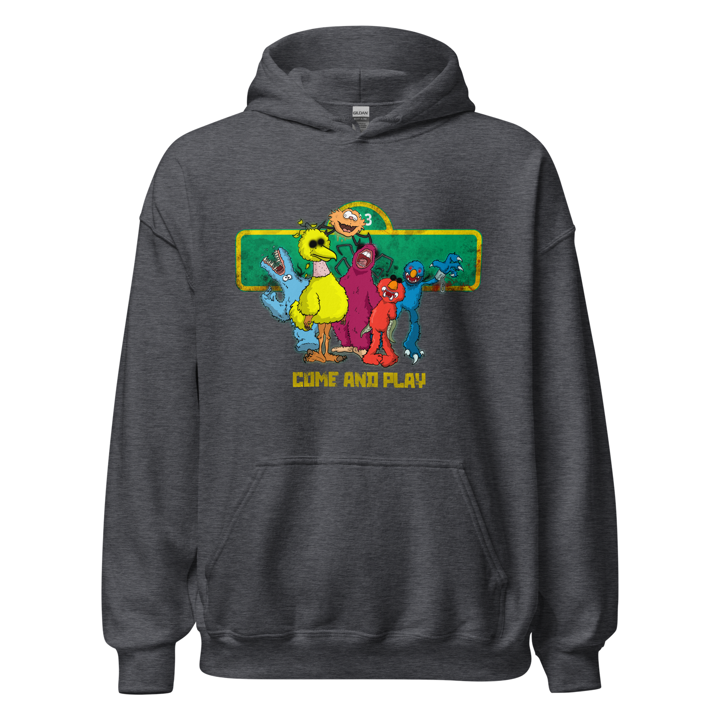 Cursed Sesame Street Hoodie