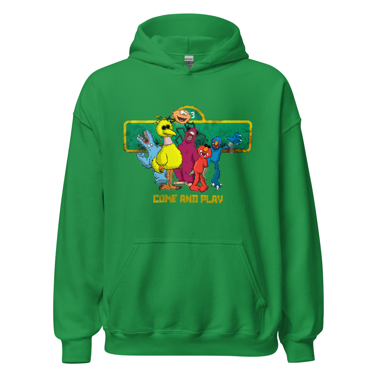 Cursed Sesame Street Hoodie