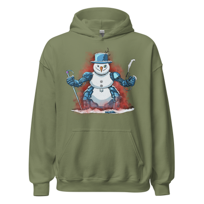 Cyborg Snowman Hoodie