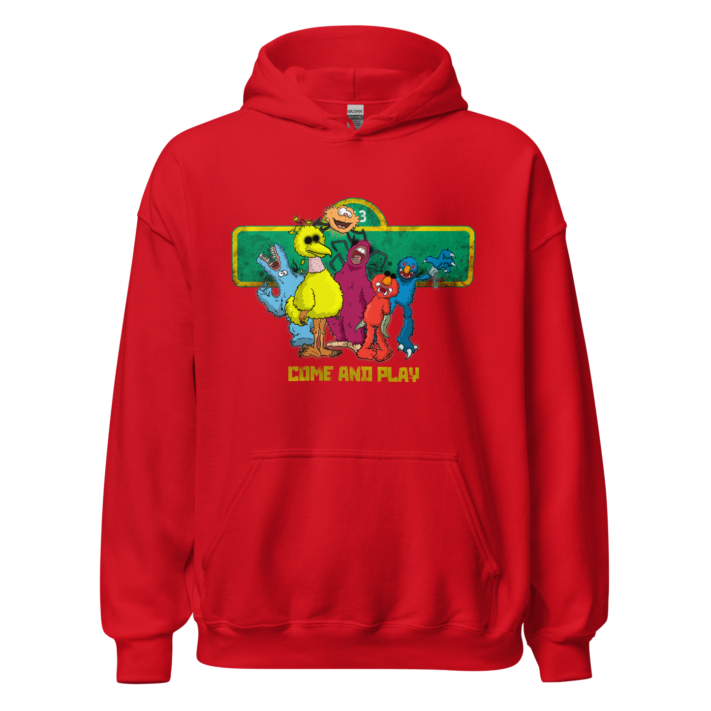 Cursed Sesame Street Hoodie